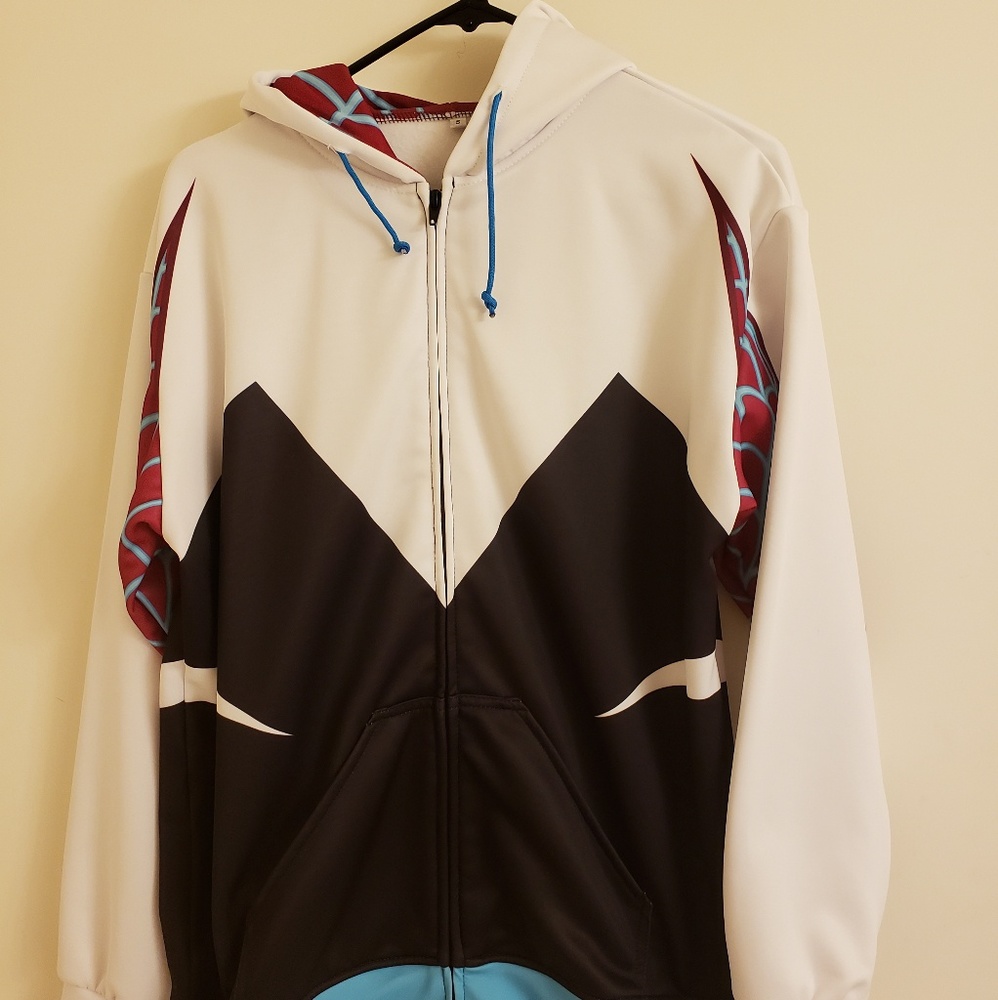 Spider Gwen Cosplay Costume Hoodie